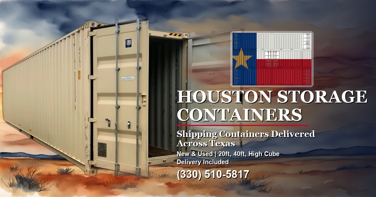 Og Containers 40ft High Cube Containers Texas | Houston Storage Containers
